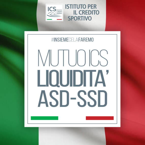 Seconda misura liquidità per Associazioni e Società Sportive Dilettantistiche