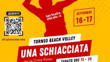 Sport e sociale – Arriva la prima edizione del Torneo di Beach Volley “Una Schiacciata per la Croce Rossa”